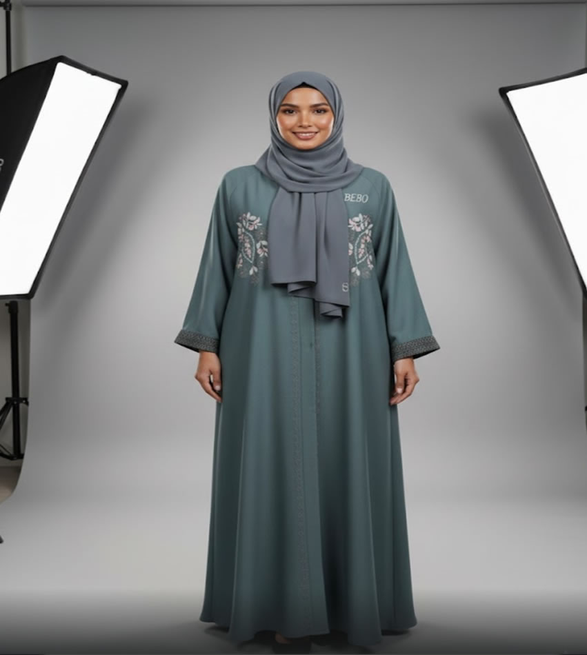 Sage Green Abaya
